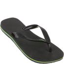 Havaianas Brasil Flip Flops - Black