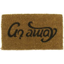 Ambigram Doormat - Come In / Go Away