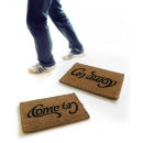 Ambigram Doormat - Come In / Go Away