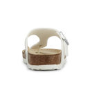 Birkenstock Women's Gizeh Toe-Post Leather Sandals - White