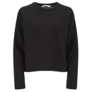 T by Alexander Wang Women's Scuba Double Knit Neoprene Jumper - Black