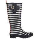 Joules Women's Welly Print Wellies - French Stripe