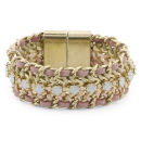 Love Rocks Embellished Bracelet - Lilac