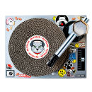 Cat Scratching DJ Deck