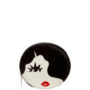 Lulu Guinness Marcel Wave Oval Coin Purse - Black