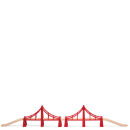 Brio Double Suspension Bridge