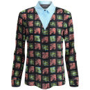 Antipodium Women's Sliver Blouse - Double Take Print