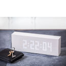 Message Click Clock - White
