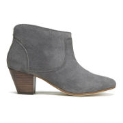 H Shoes by Hudson Women's Kiver Suede Heeled Ankle Boots - Slate