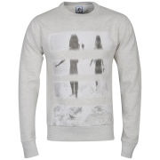 Carter Men's Beach Babes Crew Sweat - Grey Marl