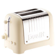 Dualit 2 Slot Lite Toaster Cream Gloss