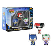 DC Comics Batman Pocket Mini Pop! Vinyl Figure 3 Pack Tin