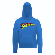 DC Comics Hoody Superman Telescopic Logo - Royal Blue