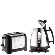 Dualit Jug Kettle and 2 Slot Toaster Bundle - Black