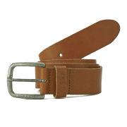 Jack & Jones Men's NOOS Ever Leather Belt - Mocha Bisque