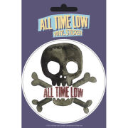 All Time Low Skull - Vinyl Sticker - 10 x 15cm