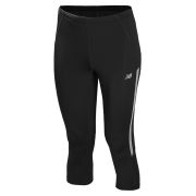 New Balance Women's Running Impact Capri - Black