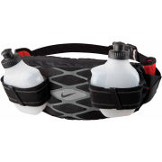 Nike Storm 2 Bottle Waistpack - Black/Cool Grey/Light Crimson