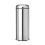 Brabantia 30 Litre Fingerprint Proof Touch Bin - Matt Steel