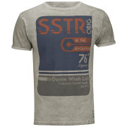 Soul Star Men's Washlab T-Shirt - Stone