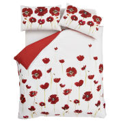 Catherine Lansfield Poppies Bedding Set - Multi