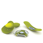 Joseph Joseph Gadget Gift Set Green (Rotary peeler, Rocker and Catcher)