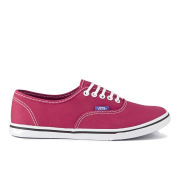 Vans Women's Authentic Lo Pro Pop Trainers - Rose Red/Purple Iris