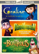 Coraline/Paranorman/The Boxtrolls Box Set