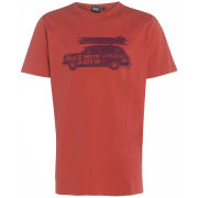Animal Men's Loggs Graphic T-Shirt - Lava Red