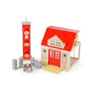 Tidlo Small World Fire Station Set