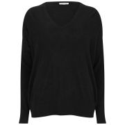American Vintage Women's Blossom V Neck Pullover - Black