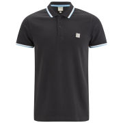 Bench Men's Piqued Competitor Polo Shirt - Black