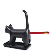 Sharp End Cat Pencil Sharpener - Black