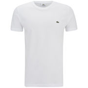 Lacoste Men's Basic Crew T-Shirt - White