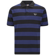 Gola Men's Chester Striped Polo Shirt - Navy/Black