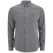 Lyle & Scott Men's Long Sleeve Gingham Shirt - Navy