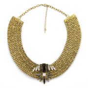 Impulse Women's Structured Necklace - Gold