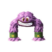 Hot Toys Cosbaby Monsters University Art 3 Inch Figure