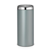 Brabantia 30 Litre Touch Bin - Metallic Mint