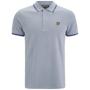 Lyle & Scott Men's Short Sleeve Tipped Polo Shirt - Blue