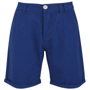 Soul Star Men's Chino Melton Shorts - Cobalt