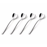Alessi Set of Four Heart Coffee Spoons