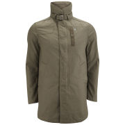 G-Star Men's Garber Gunner Trench Jacket- Oak Gunner Drill