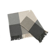 Avoca Cashmere Rome Throw (142 x 100cm) - Grey