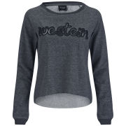 VILA Women's Western Sweatshirt - Navy