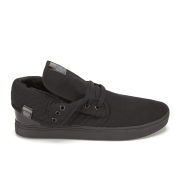 Beck & Hersey Men's Dogstar Roll Down Trainers - Black