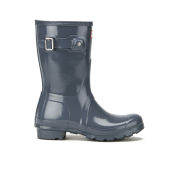 Hunter Women's Original Short Gloss Wellies - Graphite