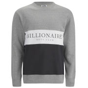 Billionaire Boys Club Men's Break Cut and Sew Crew Neck Sweatshirt - Grey
