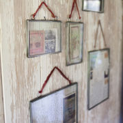 Nkuku Kiko Glass Frame - Clear Matt Grey - Small 4x6 Landscape