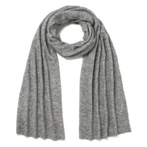 Samsoe & Samsoe Women's Banks Wool Scarf - Light Grey